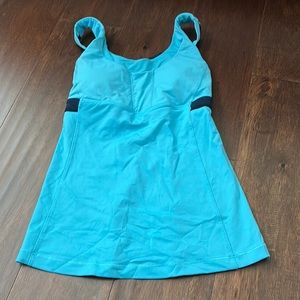 Blue Lululemon shirt size 2